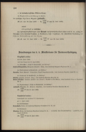 Verordnungsblatt für die Kaiserlich-Königliche Landwehr 18900702 Seite: 2