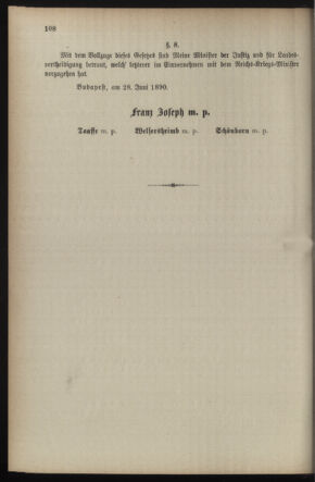 Verordnungsblatt für die Kaiserlich-Königliche Landwehr 18900716 Seite: 4