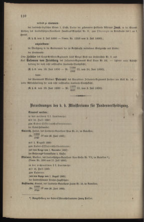 Verordnungsblatt für die Kaiserlich-Königliche Landwehr 18900728 Seite: 2