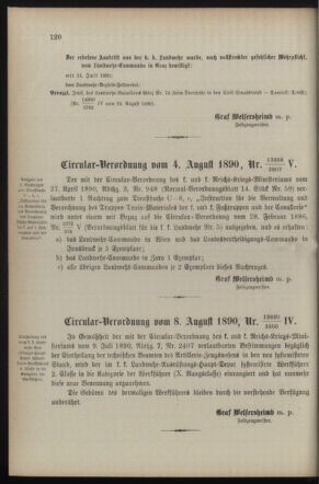 Verordnungsblatt für die Kaiserlich-Königliche Landwehr 18900821 Seite: 4