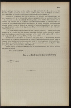 Verordnungsblatt für die Kaiserlich-Königliche Landwehr 18900821 Seite: 7