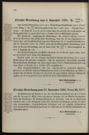 Verordnungsblatt für die Kaiserlich-Königliche Landwehr 18901126 Seite: 6