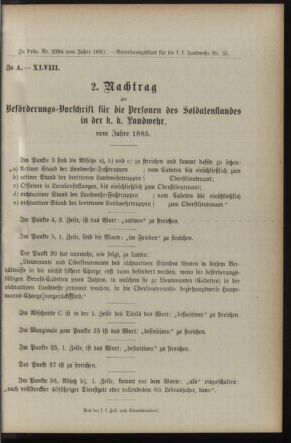 Verordnungsblatt für die Kaiserlich-Königliche Landwehr 18901229 Seite: 15