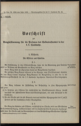 Verordnungsblatt für die Kaiserlich-Königliche Landwehr 18901229 Seite: 3