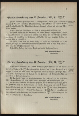 Verordnungsblatt für die Kaiserlich-Königliche Landwehr 18910112 Seite: 3