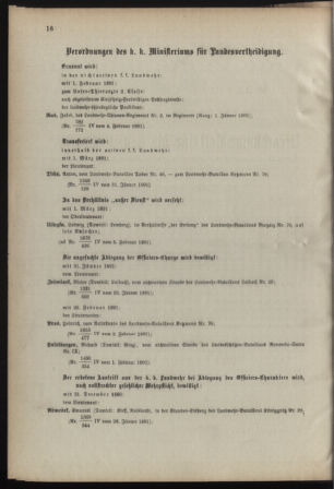 Verordnungsblatt für die Kaiserlich-Königliche Landwehr 18910210 Seite: 2