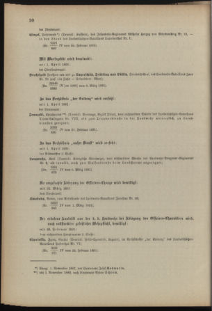 Verordnungsblatt für die Kaiserlich-Königliche Landwehr 18910312 Seite: 4