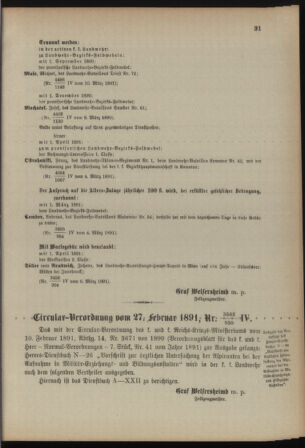 Verordnungsblatt für die Kaiserlich-Königliche Landwehr 18910312 Seite: 5