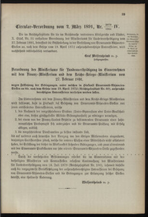 Verordnungsblatt für die Kaiserlich-Königliche Landwehr 18910323 Seite: 5