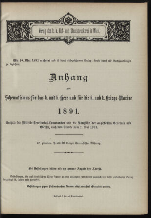 Verordnungsblatt für die Kaiserlich-Königliche Landwehr 18910515 Seite: 7