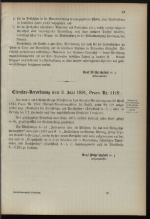 Verordnungsblatt für die Kaiserlich-Königliche Landwehr 18910611 Seite: 5