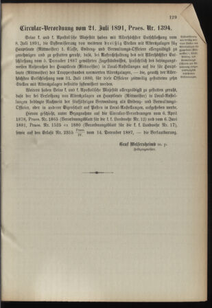 Verordnungsblatt für die Kaiserlich-Königliche Landwehr 18910728 Seite: 11