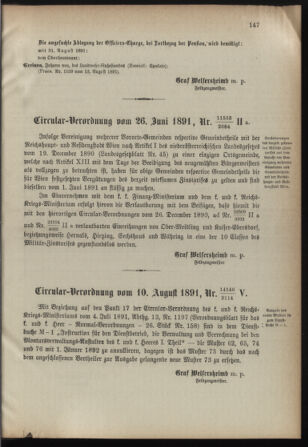 Verordnungsblatt für die Kaiserlich-Königliche Landwehr 18910825 Seite: 3