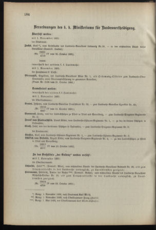 Verordnungsblatt für die Kaiserlich-Königliche Landwehr 18911027 Seite: 2