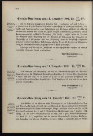 Verordnungsblatt für die Kaiserlich-Königliche Landwehr 18911125 Seite: 6