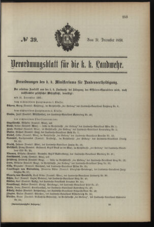 Verordnungsblatt für die Kaiserlich-Königliche Landwehr 18911231 Seite: 21