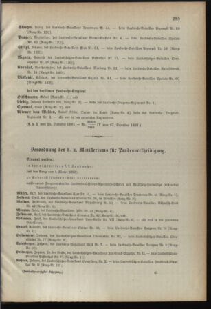 Verordnungsblatt für die Kaiserlich-Königliche Landwehr 18911231 Seite: 63