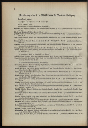 Verordnungsblatt für die Kaiserlich-Königliche Landwehr 18920109 Seite: 2