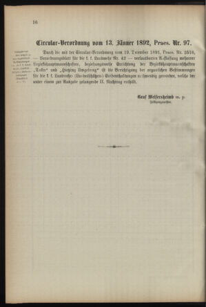 Verordnungsblatt für die Kaiserlich-Königliche Landwehr 18920118 Seite: 6