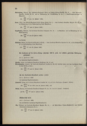 Verordnungsblatt für die Kaiserlich-Königliche Landwehr 18920127 Seite: 4