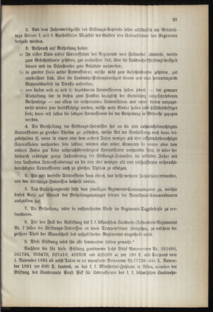 Verordnungsblatt für die Kaiserlich-Königliche Landwehr 18920127 Seite: 7