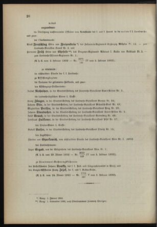 Verordnungsblatt für die Kaiserlich-Königliche Landwehr 18920213 Seite: 2