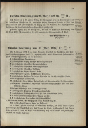 Verordnungsblatt für die Kaiserlich-Königliche Landwehr 18920407 Seite: 3