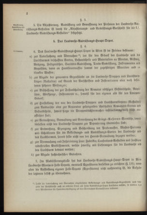 Verordnungsblatt für die Kaiserlich-Königliche Landwehr 18920416 Seite: 6