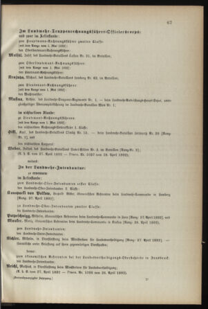 Verordnungsblatt für die Kaiserlich-Königliche Landwehr 18920429 Seite: 13