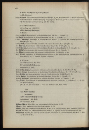 Verordnungsblatt für die Kaiserlich-Königliche Landwehr 18920429 Seite: 6