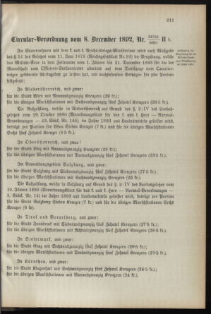 Verordnungsblatt für die Kaiserlich-Königliche Landwehr 18921215 Seite: 3