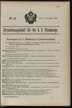 Verordnungsblatt für die Kaiserlich-Königliche Landwehr 18921231 Seite: 21