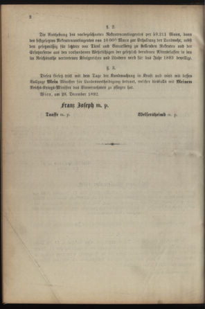 Verordnungsblatt für die Kaiserlich-Königliche Landwehr 18930103 Seite: 2