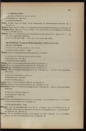 Verordnungsblatt für die Kaiserlich-Königliche Landwehr 18930427 Seite: 15