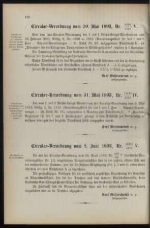 Verordnungsblatt für die Kaiserlich-Königliche Landwehr 18930610 Seite: 4