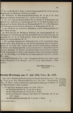 Verordnungsblatt für die Kaiserlich-Königliche Landwehr 18930802 Seite: 5