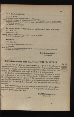 Verordnungsblatt für die Kaiserlich-Königliche Landwehr 19040218 Seite: 3