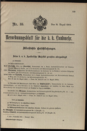 Verordnungsblatt für die Kaiserlich-Königliche Landwehr 19040818 Seite: 5