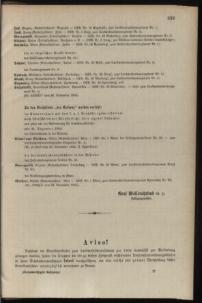 Verordnungsblatt für die Kaiserlich-Königliche Landwehr 19041128 Seite: 57