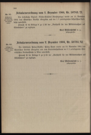 Verordnungsblatt für die Kaiserlich-Königliche Landwehr 19041213 Seite: 6