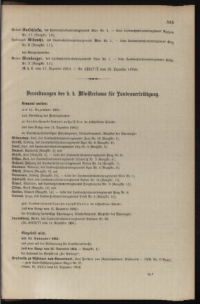 Verordnungsblatt für die Kaiserlich-Königliche Landwehr 19041219 Seite: 3