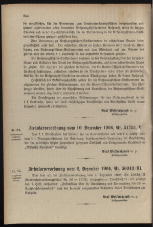 Verordnungsblatt für die Kaiserlich-Königliche Landwehr 19041219 Seite: 8