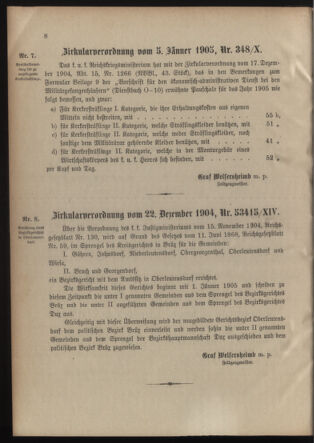 Verordnungsblatt für die Kaiserlich-Königliche Landwehr 19050114 Seite: 4