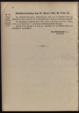 Verordnungsblatt für die Kaiserlich-Königliche Landwehr 19050130 Seite: 4