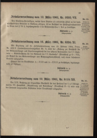 Verordnungsblatt für die Kaiserlich-Königliche Landwehr 19050323 Seite: 3