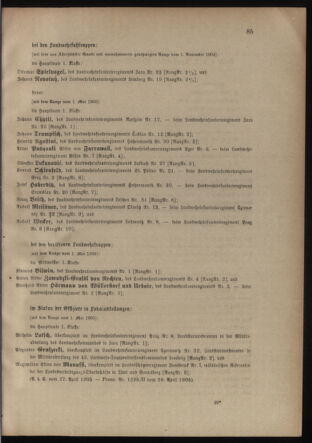 Verordnungsblatt für die Kaiserlich-Königliche Landwehr 19050430 Seite: 3