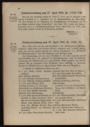 Verordnungsblatt für die Kaiserlich-Königliche Landwehr 19050504 Seite: 4