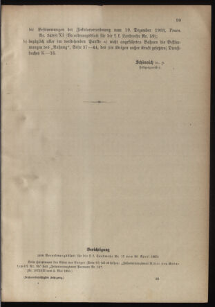 Verordnungsblatt für die Kaiserlich-Königliche Landwehr 19050504 Seite: 5