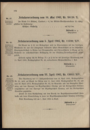 Verordnungsblatt für die Kaiserlich-Königliche Landwehr 19050513 Seite: 4