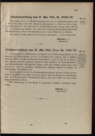 Verordnungsblatt für die Kaiserlich-Königliche Landwehr 19050606 Seite: 3